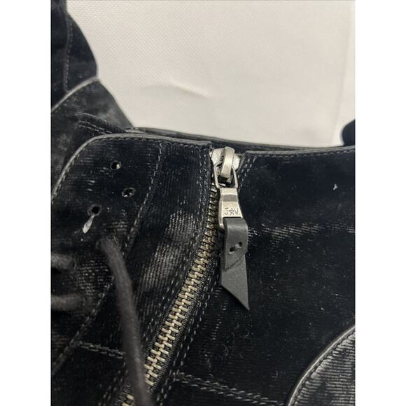 NEW MENS SZ 11 JOHN VARVATOS BARRETT SIDE ZIP BOOT SOFT VELVET SHEEN ANKLE - Picture 3 of 6